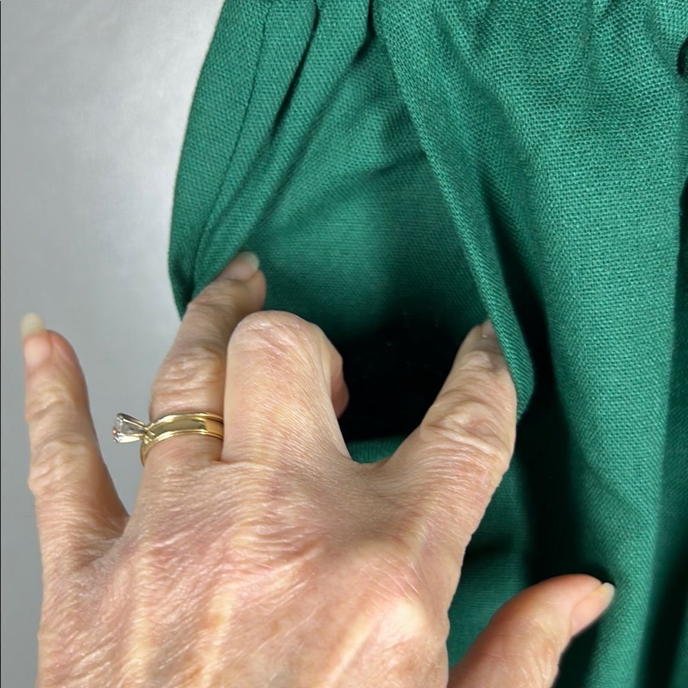Green Drawstring Pants - Picture 4 of 8